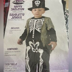 Happy Skeleton Toddler Costume